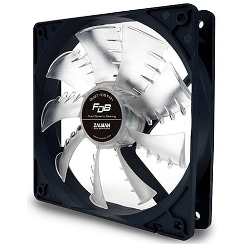 Корпусный вентилятор Zalman ZM-F3 FDB SF, 120мм, 1200rpm, 3 pin, 20-23dBa, черный