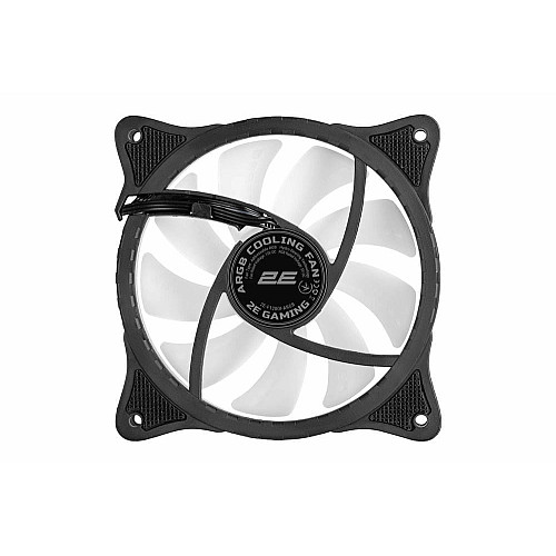 Корпусный вентилятор 2E GAMING F120OI-ARGB, 120мм, 1200rpm, 3pin, 3pin+5VARGB, 25.3dBa, черный