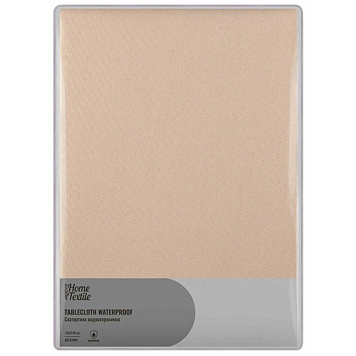 Скатертина ARDESTO Waterproof 120х140см, 100% поліестер, білий