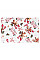 Салфетка серв. ARDESTO Christmas Gingerbread 30х45см, 100% полиэстер, красный