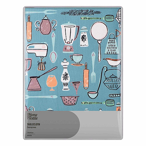 Скатертина ARDESTO Cookery 120х140см, 90% поліестер, 10% бавовна