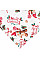 Скатерть ARDESTO Christmas Gingerbread 140х180см, 100% полиэстер, красный