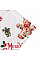 Салфетка серв. ARDESTO Christmas Gingerbread 30х45см, 100% полиэстер, красный