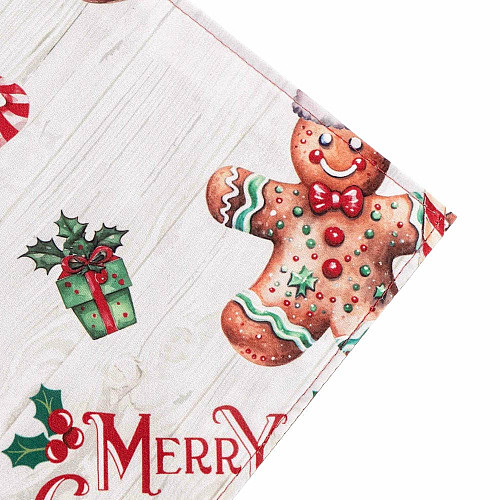 Салфетка серв. ARDESTO Christmas Gingerbread 30х45см, 100% полиэстер, красный