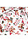 Скатерть ARDESTO Christmas Gingerbread 140х180см, 100% полиэстер, красный