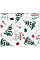 Скатертина ARDESTO Christmas Tree 120х140см, 100% поліестер, зелений