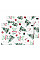 Набор салфеток серв. ARDESTO Christmas Tree 30х45см, 2шт, 100% полиэстер, зеленый
