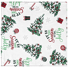 Ранер ARDESTO Christmas Tree 33х137см, 100% поліестер, зелений