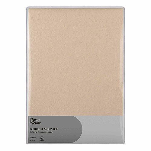 Скатертина ARDESTO Waterproof 120х140см, 100% поліестер, білий