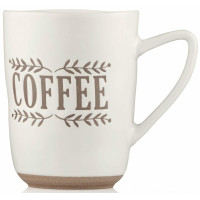 Чашка ARDESTO Coffee, 340мл, керамика, белый