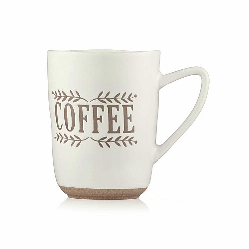 Чашка ARDESTO Coffee, 340мл, керамика, белый