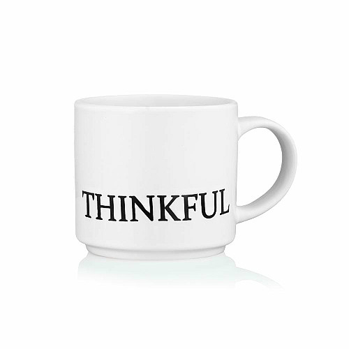 Чашка ARDESTO Thinkful, 420мл, керамика, белый