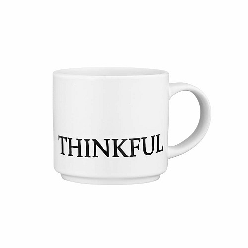 Чашка ARDESTO Thinkful, 420мл, керамика, белый