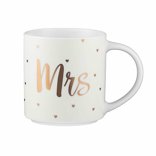 Чашка ARDESTO Mrs, 280мл, порцеляна, білий