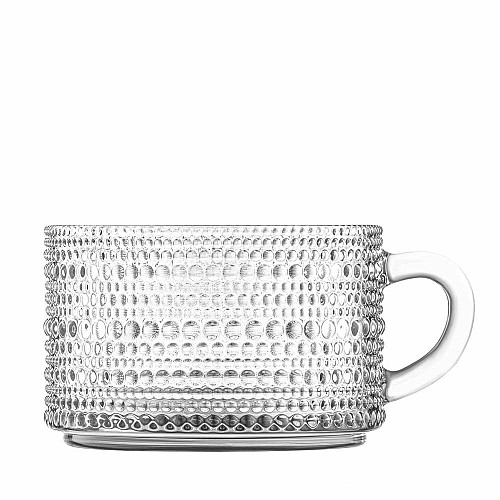 Чашка ARDESTO Verbena, 10.5см, скло, прозорий