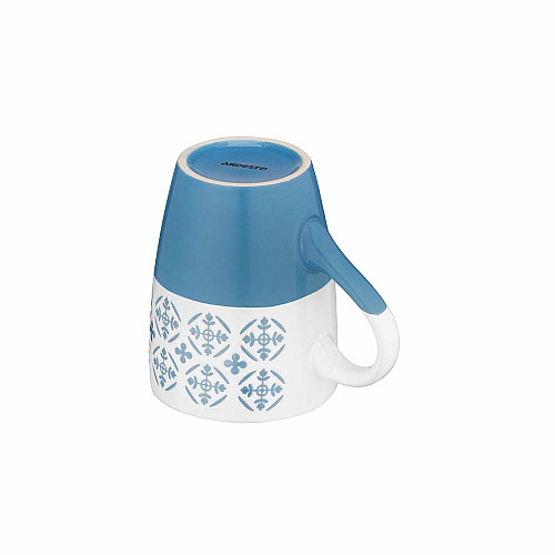 Чашка ARDESTO Ornament, 320мл, кераміка, синьо-білий