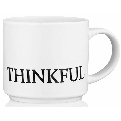 Чашка ARDESTO Thinkful, 420мл, керамика, белый