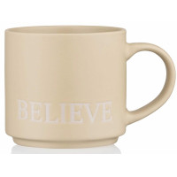 Чашка ARDESTO Believe, 420мл, керамика, желтый