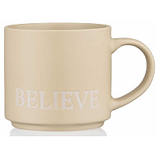 Чашка ARDESTO Believe, 420мл, керамика, желтый