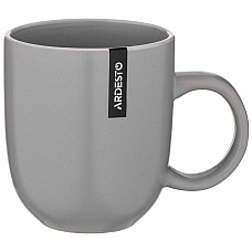 Чашка ARDESTO Cremona Dusty grey, 390мл, кераміка, сірий