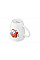 Чашка ARDESTO Stephanie, 320мл, фарфор, белый