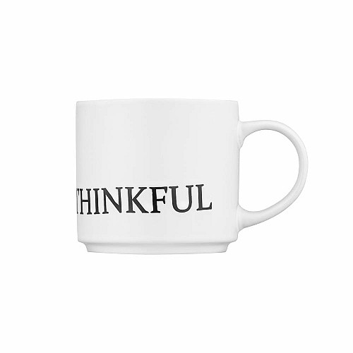 Чашка ARDESTO Thinkful, 420мл, керамика, белый