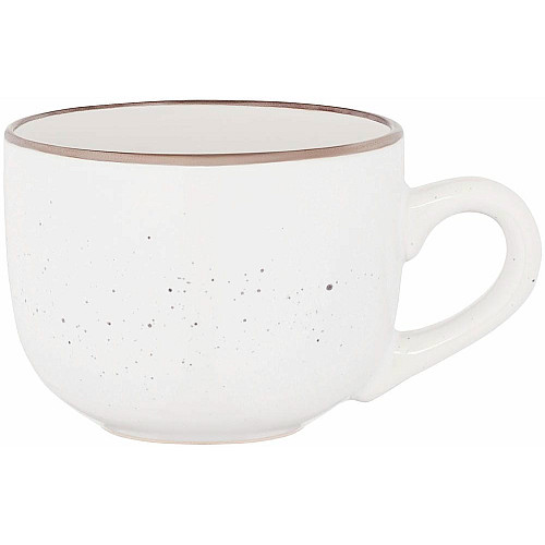 Чашка ARDESTO Bagheria Bright white, 480мл, кераміка, білий