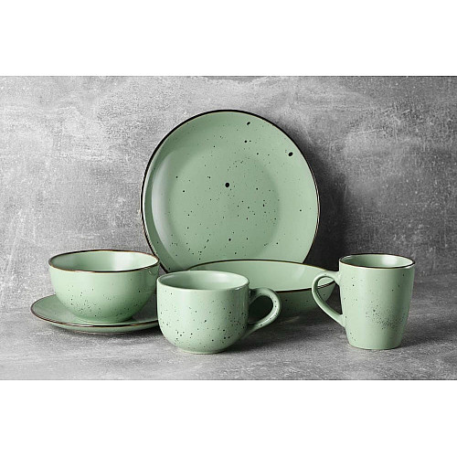 Чашка ARDESTO Bagheria Pastel green, 360мл, кераміка, зелений