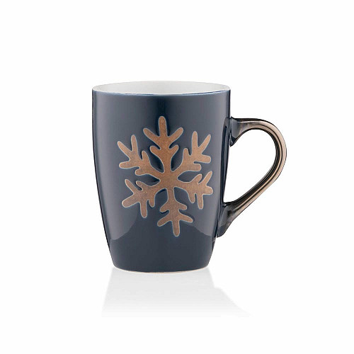 Чашка ARDESTO Snowflake, 320мл, кераміка, в асортименті