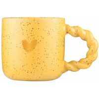 Чашка ARDESTO My heart, 300мл, керамика, желтый