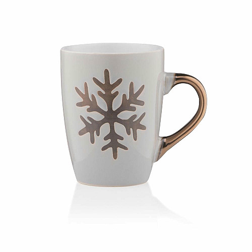Чашка ARDESTO Snowflake, 320мл, кераміка, в асортименті