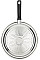 Сковорода Tefal Comfort Max, 26см, покриття Titanium, індукція, Thermo-Spot, нерж. cталь