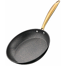 Сковорода ARDESTO Black Mars Sparkle, 24см, алюміній, чорний