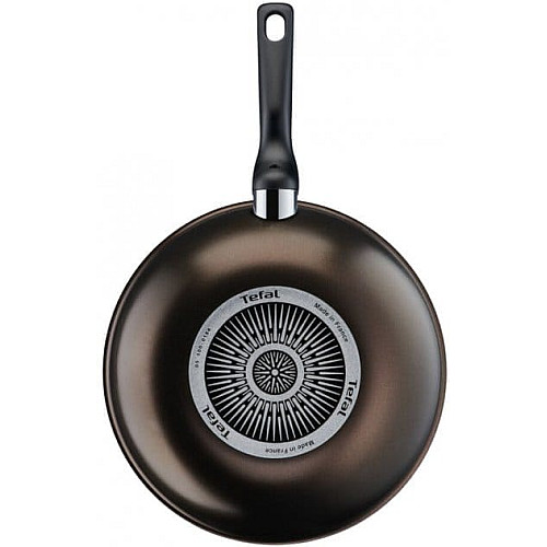 Сковорода ВОК Tefal XL Intense, 28см, алюминий, черный