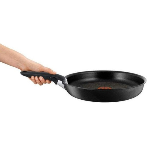 Набір посуду Tefal Ingenio Easy Cook & Clean, змінна ручка, 3предметів, алюміній, бакеліт, чорний