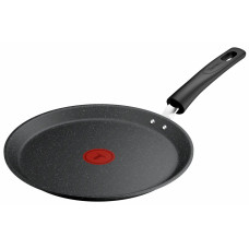 Сковорода для млинція Tefal Expertise, 25см, алюміній, бакеліт, чорний