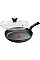 Сковорода з кришкою Tefal So' Light, 28см, алюміній, бакеліт, скло, чорний