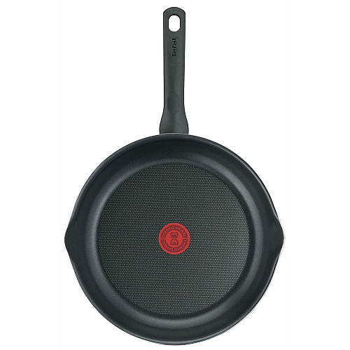 Сковорода с крышкой Tefal Day by Day, 20см, с крышкой, алюминий, бакелит, стекло, черный