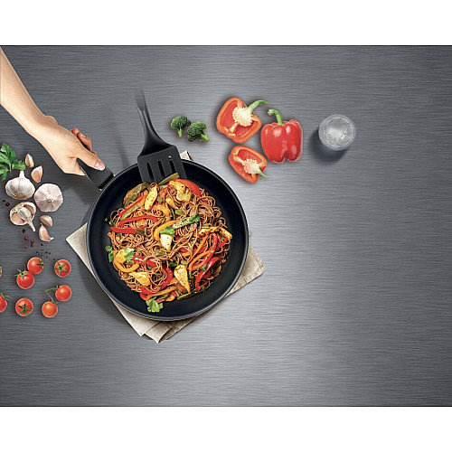 Сковорода ВОК Tefal XL Intense, 28см, алюминий, черный