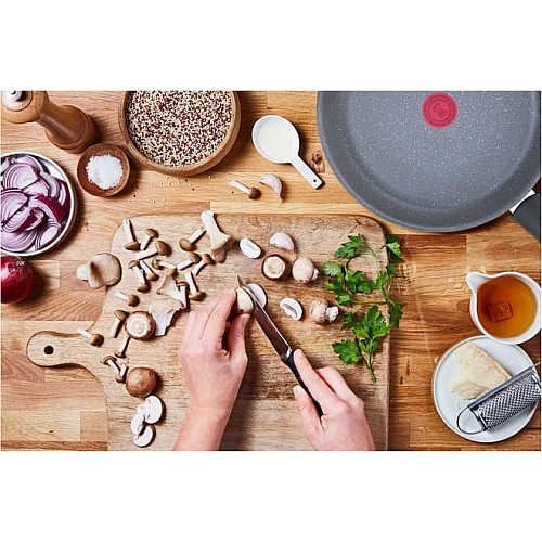 Сковорода Tefal Healthy Chef, 28см, алюминий, серый