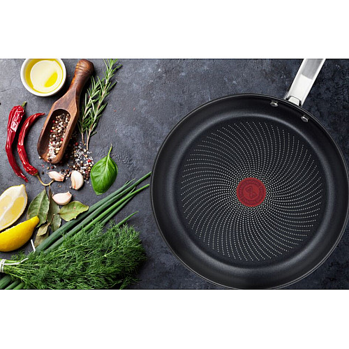 Сковорода Tefal Intuition, 24 cм, нержавіюча сталь