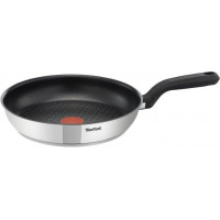 Сковорода Tefal Comfort Max, 26см, покриття Titanium, індукція, Thermo-Spot, нерж. cталь