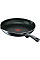 Сковорода с крышкой Tefal Day by Day, 24см, с крышкой, алюминий, бакелит, стекло, черный