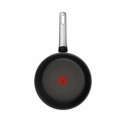 Сковорода Tefal Excellence Fusion,24см, алюміній, нержавіюча сталь, бакеліт, чорний