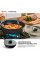 Мультисковорода Tefal Expertise, з кришкою, 24см, алюміній, бакеліт, скло, чорний