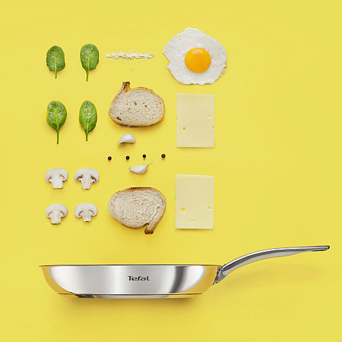 Сковорода Tefal Intuition, 24 cм, нержавіюча сталь