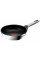 Сковорода Tefal Emotion+, 20см, нержавіюча сталь, бакеліт, чорний