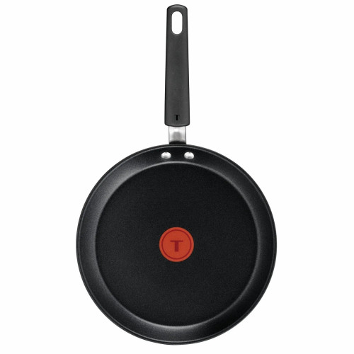 Сковорода для млинців Tefal Emotion+, 25см, нержавіюча сталь, бакеліт, чорний