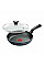Сковорода с крышкой Tefal So' Light, 24см, алюминий, бакелит, стекло, черный