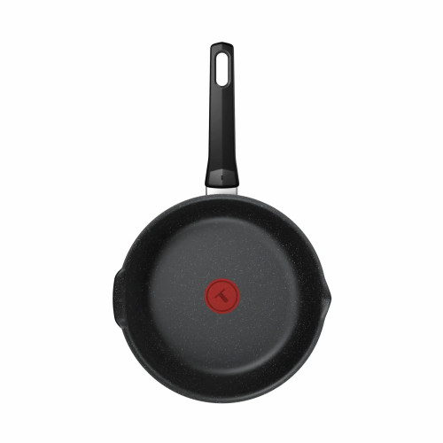 Мультисковорода Tefal Expertise, з кришкою, 24см, алюміній, бакеліт, скло, чорний